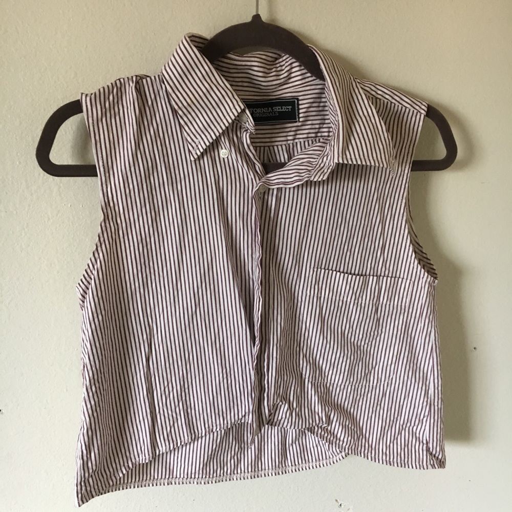 American Apparel cropped top